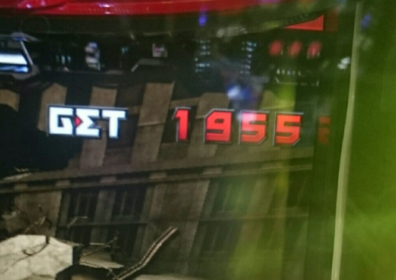GOD EATER画面「GET 1955」（10/29当日）